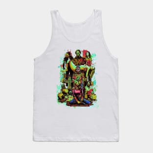 Fasbytes Horror Slasher Neon Tank Top